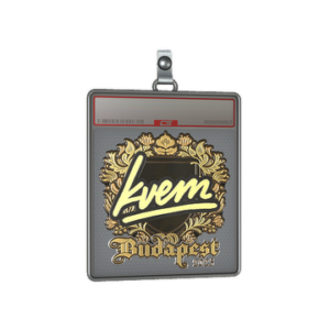 Sticker Slab | Kvem (Gold) | Budapest 2025