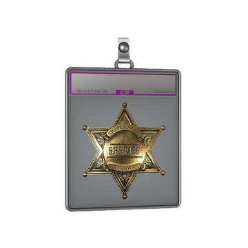 Sticker Slab | New Sheriff (Foil)