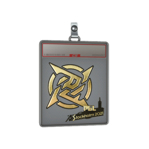 Sticker Slab | Ninjas in Pyjamas (Gold) | Stockholm 2021