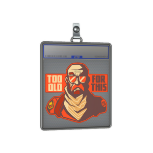 Sticker Slab | Too Old for This