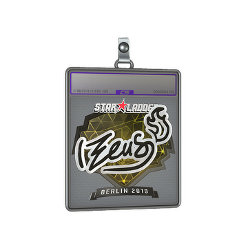 Sticker Slab | Zeus (Foil) | Berlin 2019