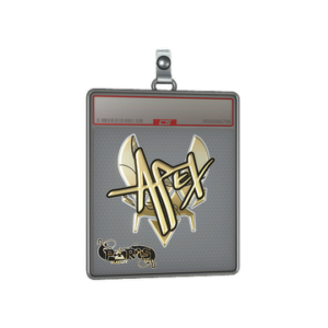 Sticker Slab | apEX (Gold) | Paris 2023