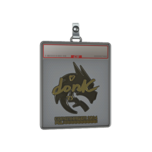 Sticker Slab | donk (Gold) | Copenhagen 2024