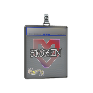 Sticker Slab | frozen | Paris 2023