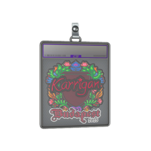 Sticker Slab | karrigan (Embroidered) | Budapest 2025