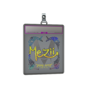 Sticker Slab | mezii (Holo) | Austin 2025