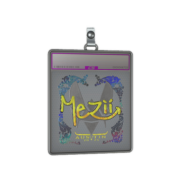 Sticker Slab | mezii (Holo) | Austin 2025