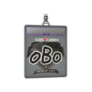 Sticker Slab | oBo (Foil) | Berlin 2019
