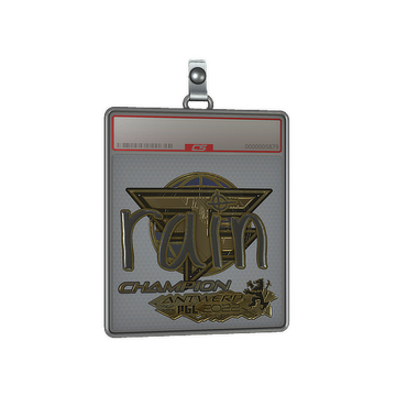 Sticker Slab | rain (Gold, Champion) | Antwerp 2022