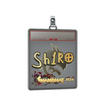 Sticker Slab | sh1ro (Gold) | Shanghai 2024
