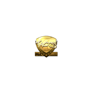 Sticker | TACO (Gold) | Krakow 2017
