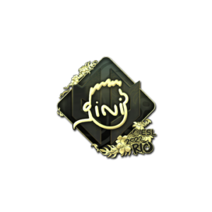 Sticker | VINI (Gold) | Rio 2022
