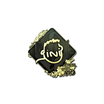 Sticker | VINI (Gold) | Rio 2022