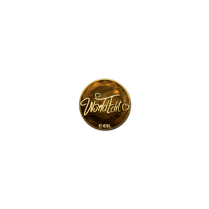 Sticker | WorldEdit (Gold) | Katowice 2019