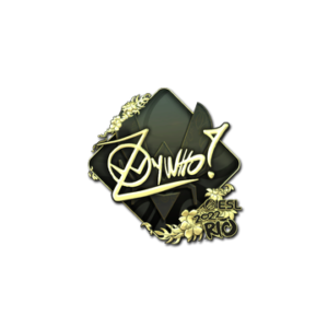 Sticker | ZywOo (Gold) | Rio 2022