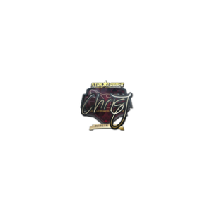 Sticker | chrisJ (Gold) | Berlin 2019