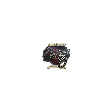 Sticker | chrisJ (Gold) | Berlin 2019