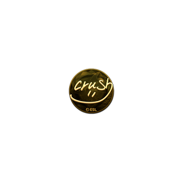 Sticker | crush (Gold) | Katowice 2019