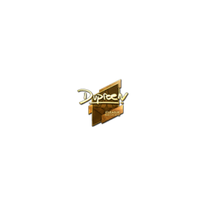 Sticker | dupreeh (Gold) | Boston 2018