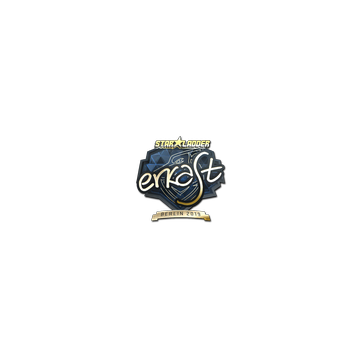 Sticker | erkaSt (Gold) | Berlin 2019