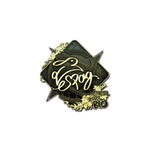 Sticker | es3tag (Gold) | Rio 2022