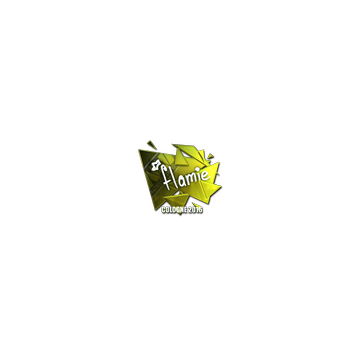 Sticker | flamie (Foil) | Cologne 2016