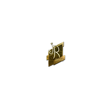 Sticker | jR (Gold) | Boston 2018