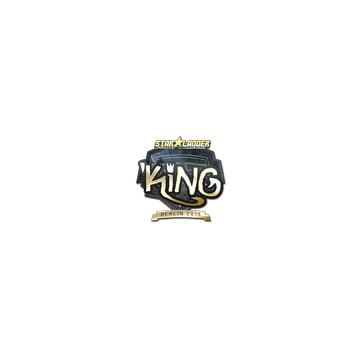 Sticker | kNgV- (Gold) | Berlin 2019