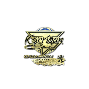 Sticker | karrigan (Gold, Champion) | Antwerp 2022