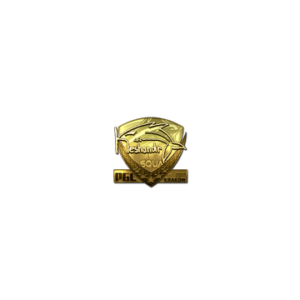 Sticker | keshandr (Gold) | Krakow 2017