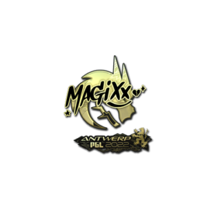 Sticker | magixx (Gold) | Antwerp 2022