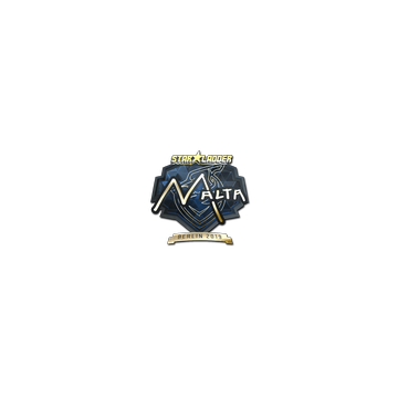 Sticker | malta (Gold) | Berlin 2019