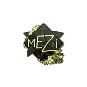 Sticker | mezii (Gold) | Rio 2022