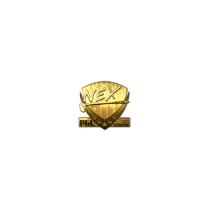 Sticker | nex (Gold) | Krakow 2017