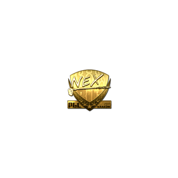 Sticker | nex (Gold) | Krakow 2017