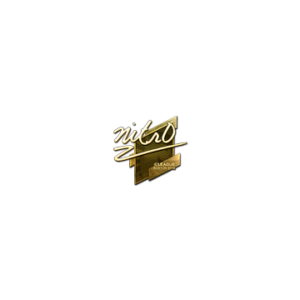 Sticker | nitr0 (Gold) | Boston 2018