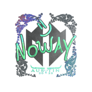 Sticker | noway (Holo) | Austin 2025