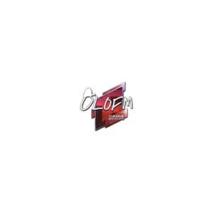 Sticker | olofmeister (Foil) | Boston 2018