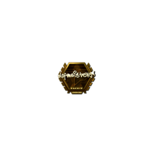 Sticker | olofmeister (Gold) | London 2018