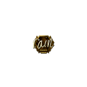 Sticker | rain (Gold) | London 2018