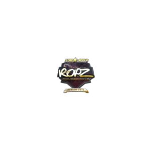 Sticker | ropz (Gold) | Berlin 2019