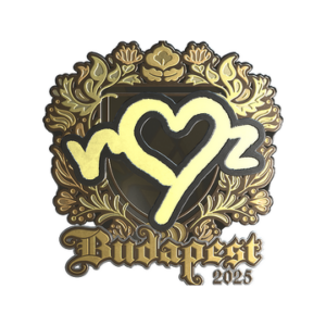 Sticker | ropz (Gold) | Budapest 2025