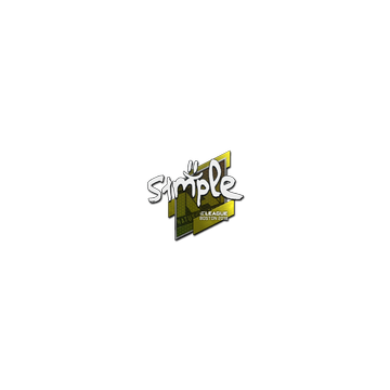 Sticker | s1mple | Boston 2018