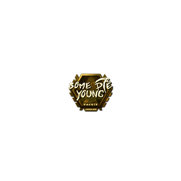 Sticker | sdy (Gold) | London 2018