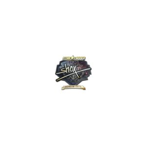Sticker | shox (Gold) | Berlin 2019