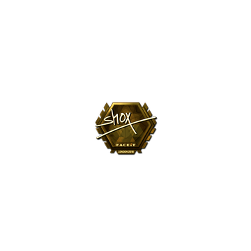 Sticker | shox (Gold) | London 2018