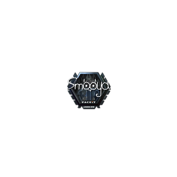 Sticker | smooya (Foil) | London 2018