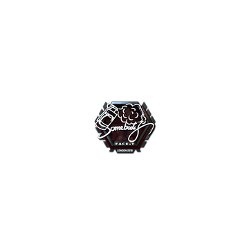 Sticker | somebody (Foil) | London 2018