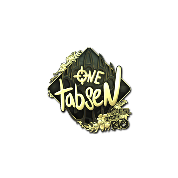 Sticker | tabseN (Gold) | Rio 2022