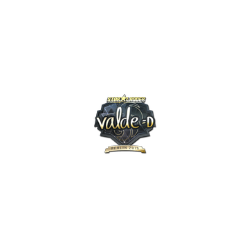 Sticker | v4lde (Gold) | Berlin 2019